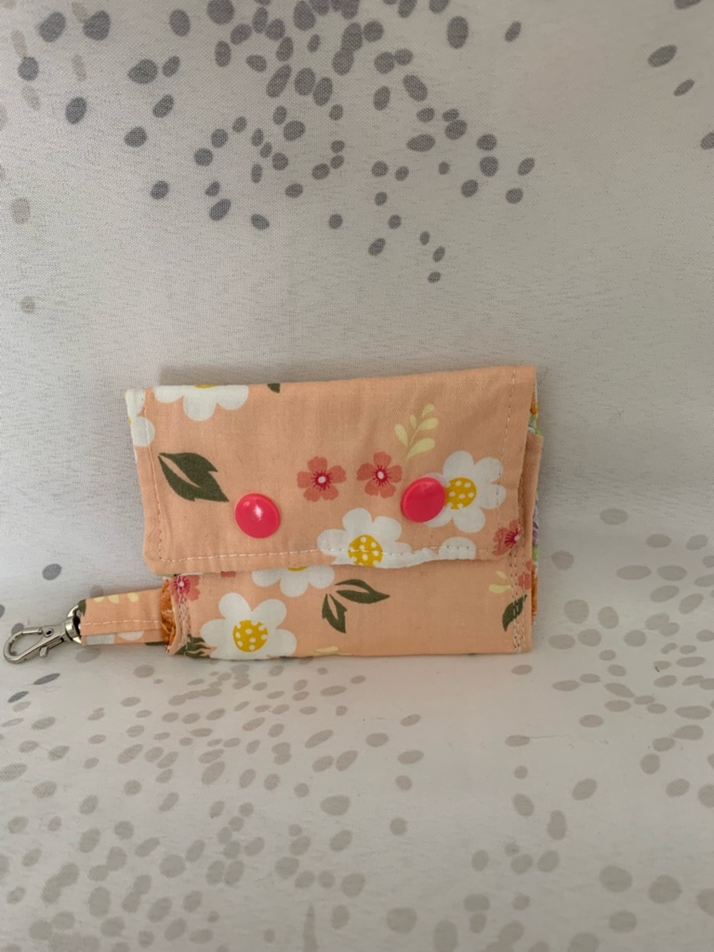 PatBen Decor , NWT , handmade fabric Card Holder Wallet
